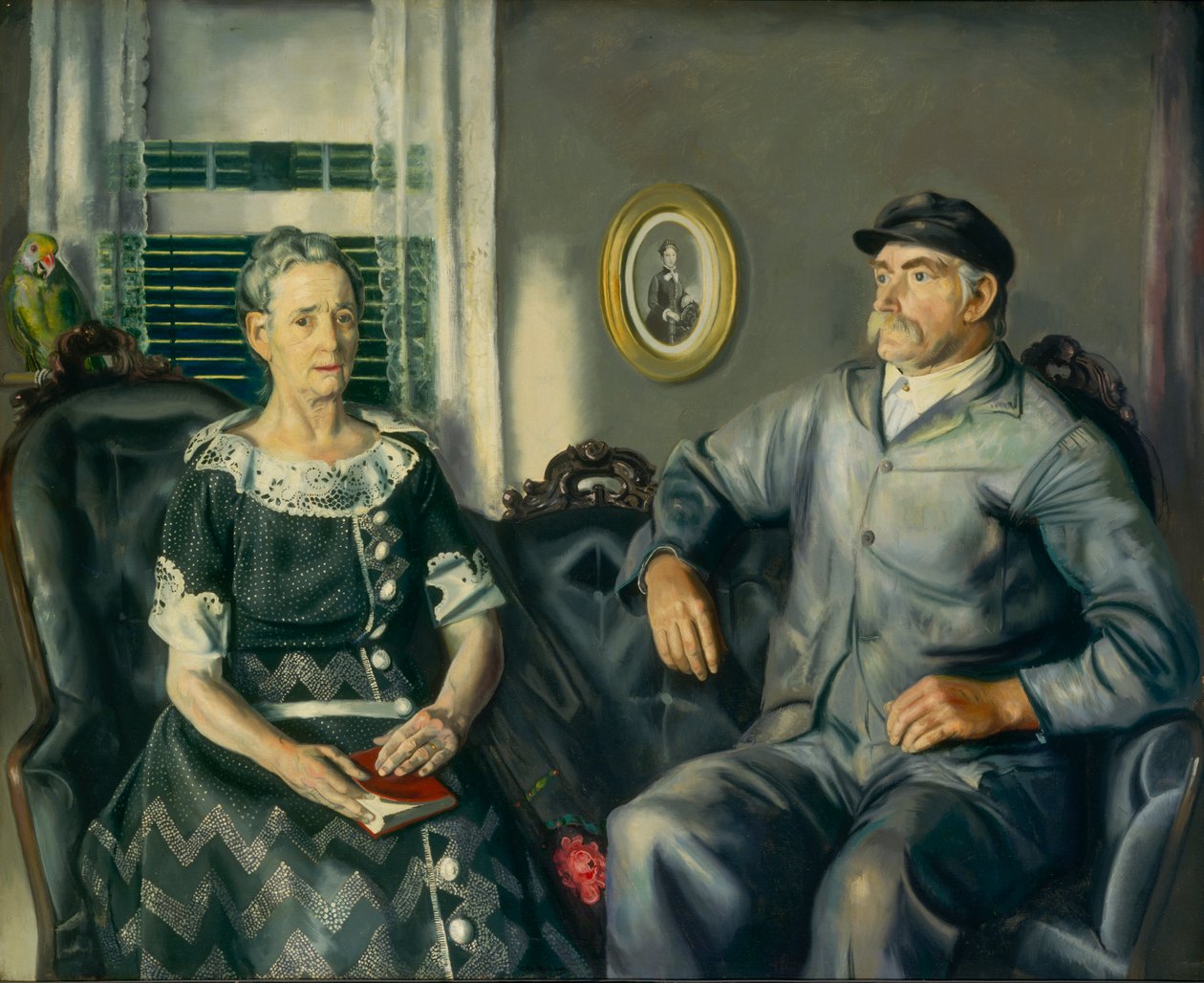 フィリップ・ワセ夫妻、1924年。 作： ジョージウェスリーベローズ