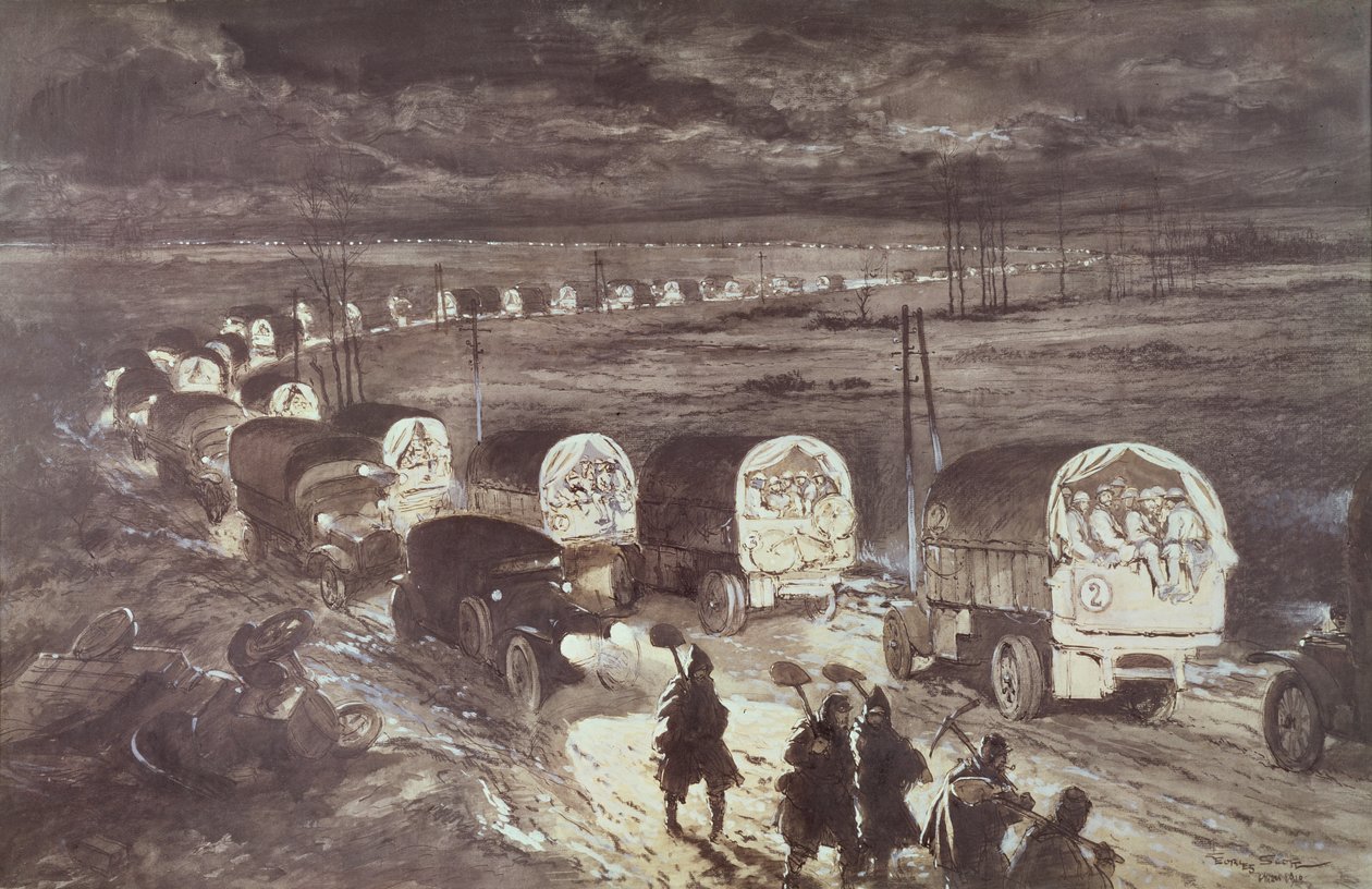 聖なる道、1918 作： ジョルジュ・バーティン・スコット