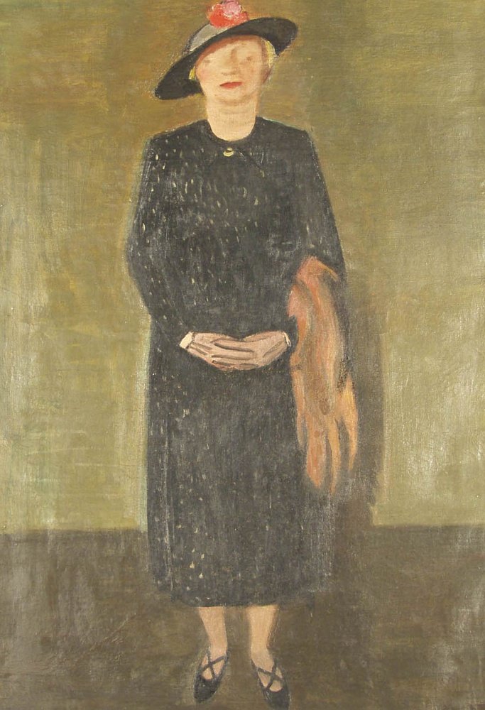 カールス夫人の肖像 作： ジョルジュ・カルペレス