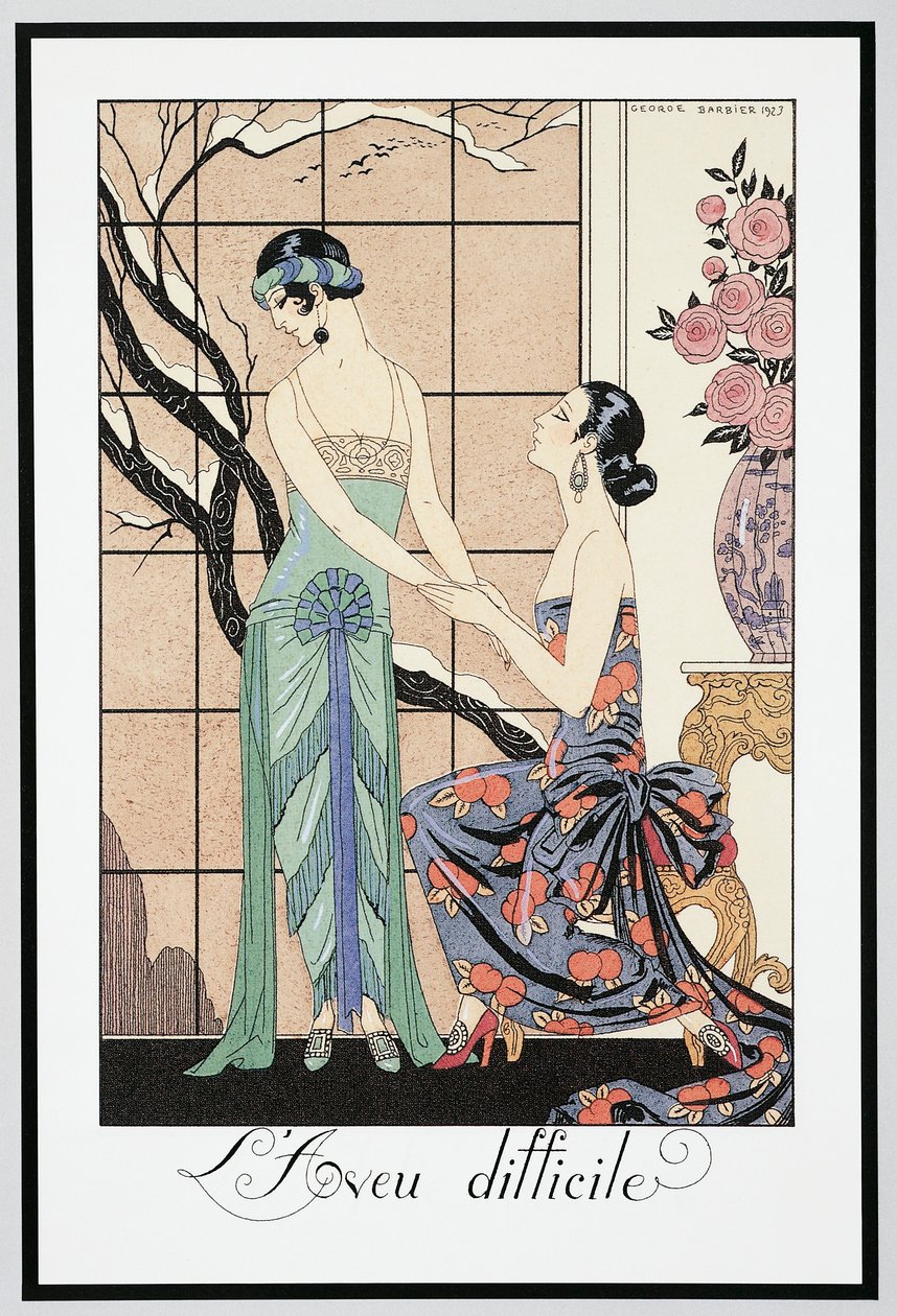 Falbalas and Fanfreluches、1924 年の年鑑、The Difficult Confession (L