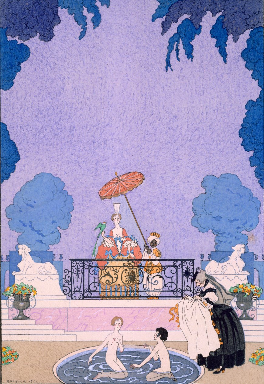 おとぎ話の本からのイラスト 作： ジョルジュ・バーバー