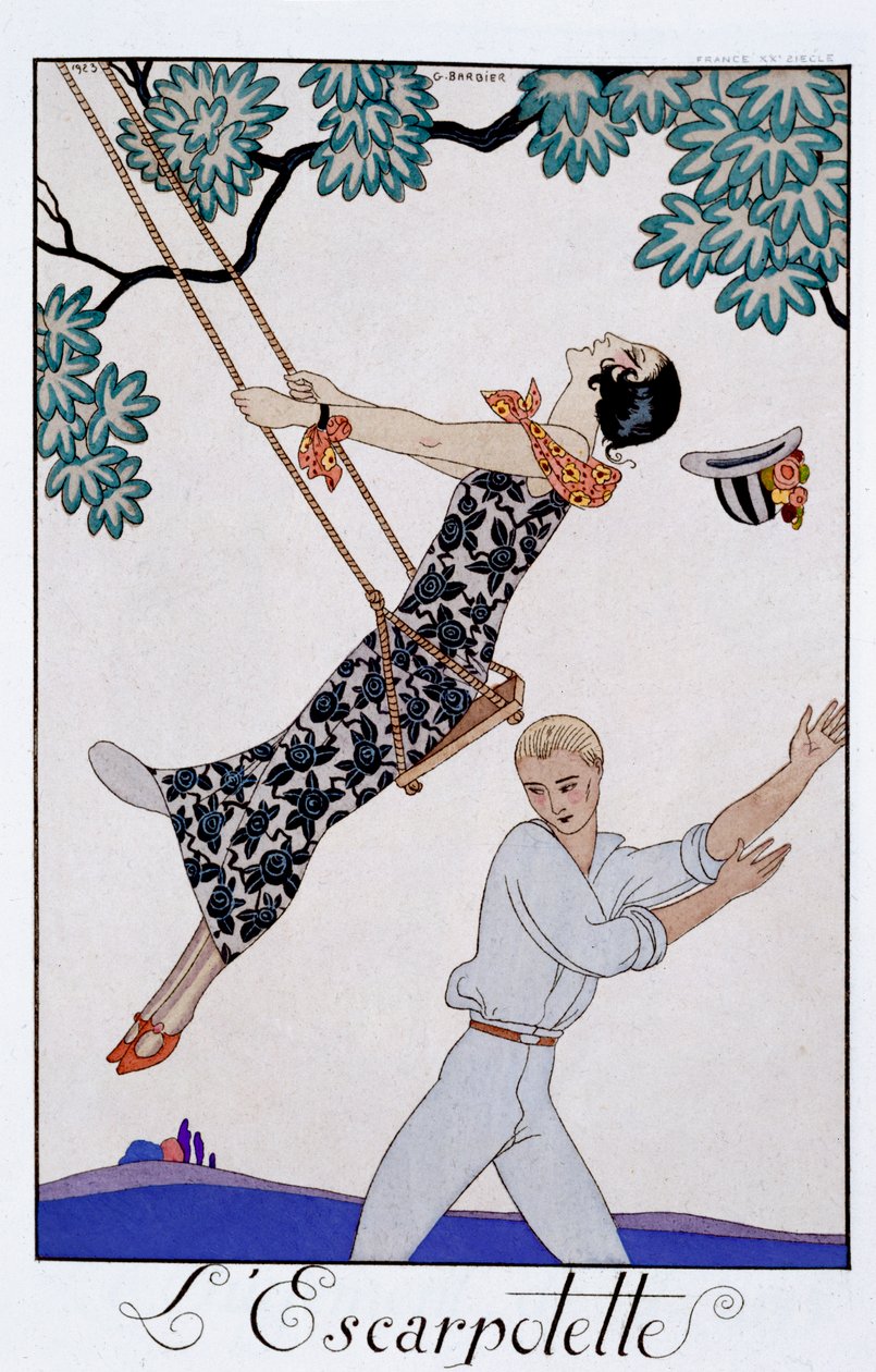 「スイング」、1920年代 作： ジョルジュ・バーバー