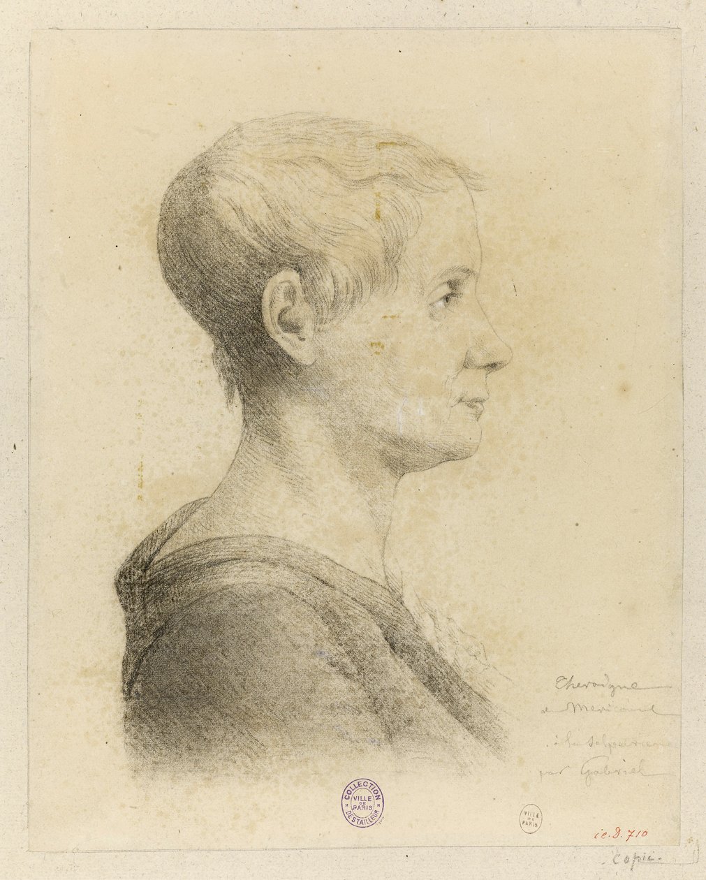 アンヌ・ジョゼフ・テロワーニュ・ド・メリクールの肖像 1762-1817, 1816. 作： ジョージズフランソワマリーガブリエル