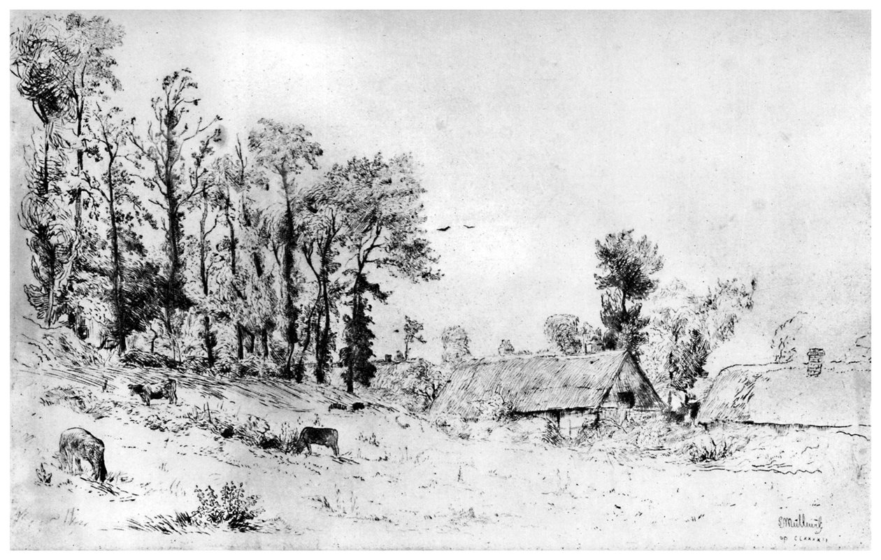 「Val de Septimonville」、c1880-1940 1924 作： ジョージズ・ル・メイユル