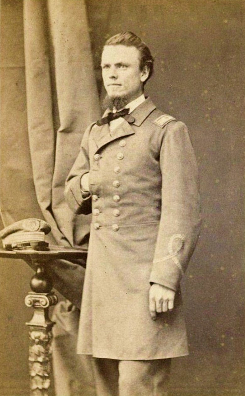 南軍海軍C.S.S.シェナンドーのジョン・グリンボール中尉（1840～1922）（A） 作： ジョルジュペナベール