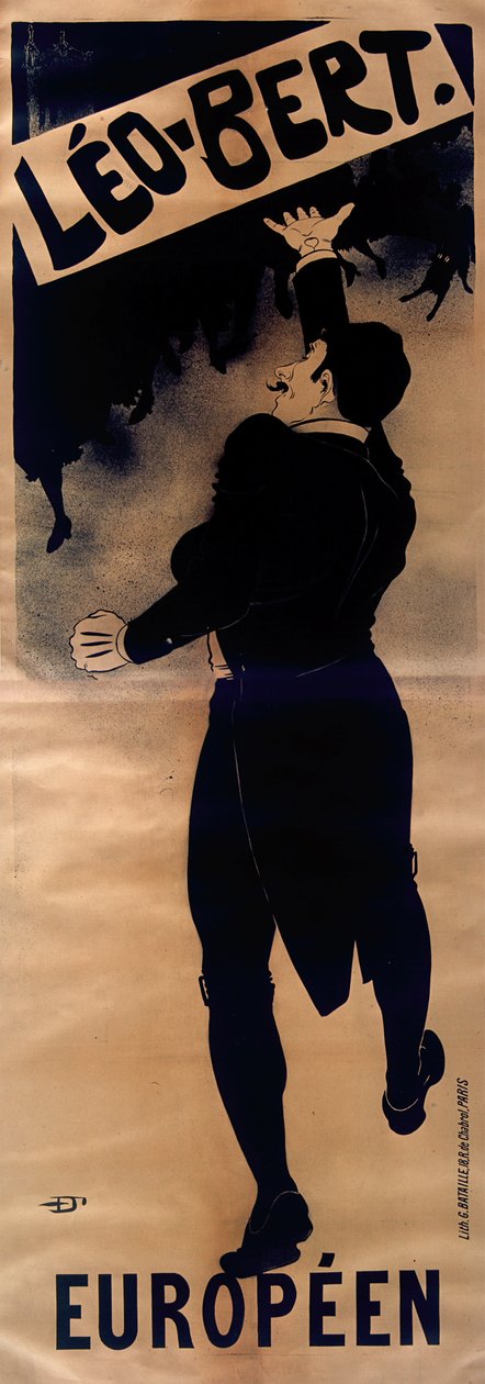 レオ・バート。 ヨーロッパ、1895年。 作： ジョルジュ・ド。火