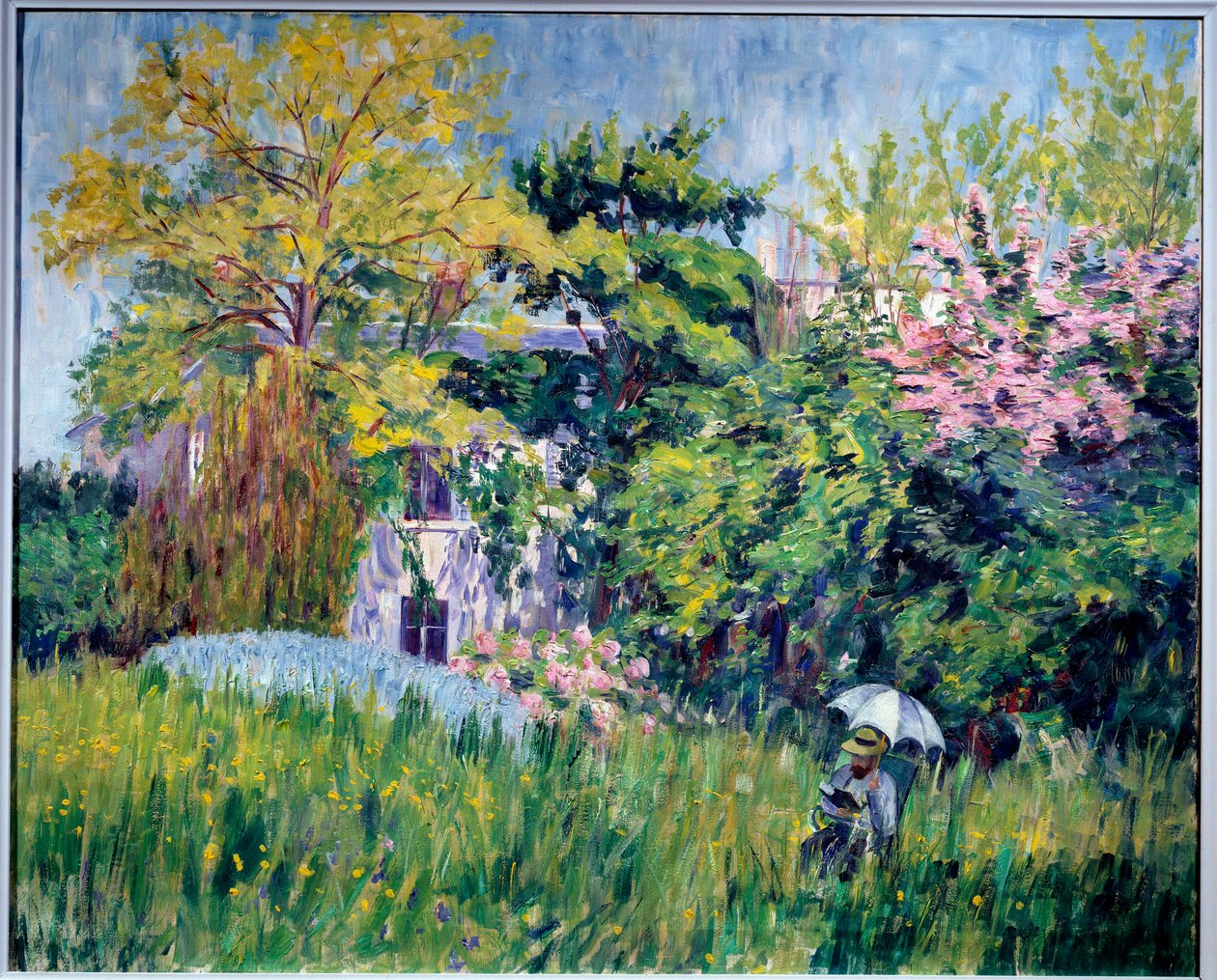 【貴重】ピエール・ジャン・ラド 水彩画『花の散歩』 貴重】ピエール・ジャン・ラド 水彩画『花の散歩』Ω