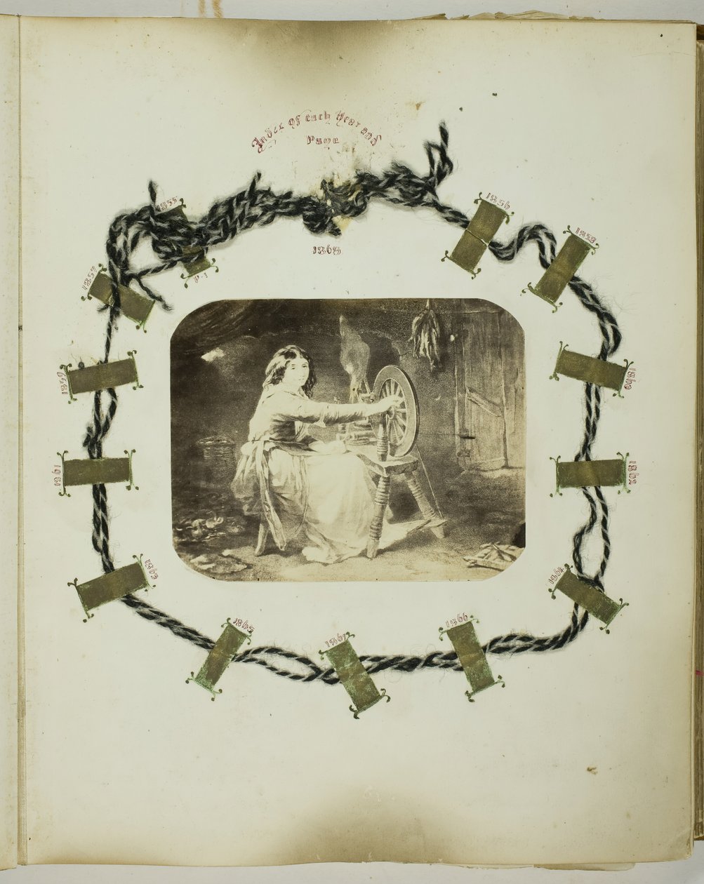 無題 [紡ぐ女], 185568. 作： ジョージナ・カウパー