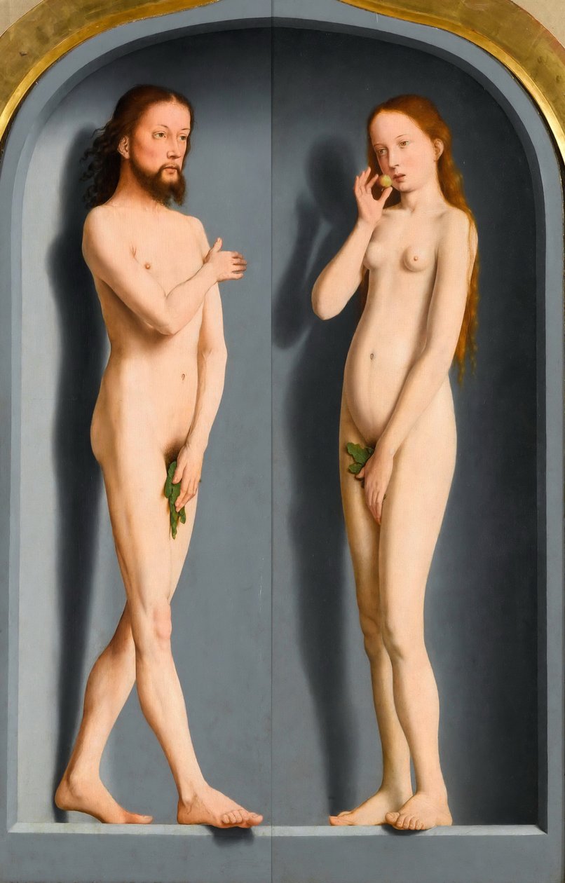 Adam and Eve Sedano Family Triptych、外装パネル 作： ジェラルド・デイビッド