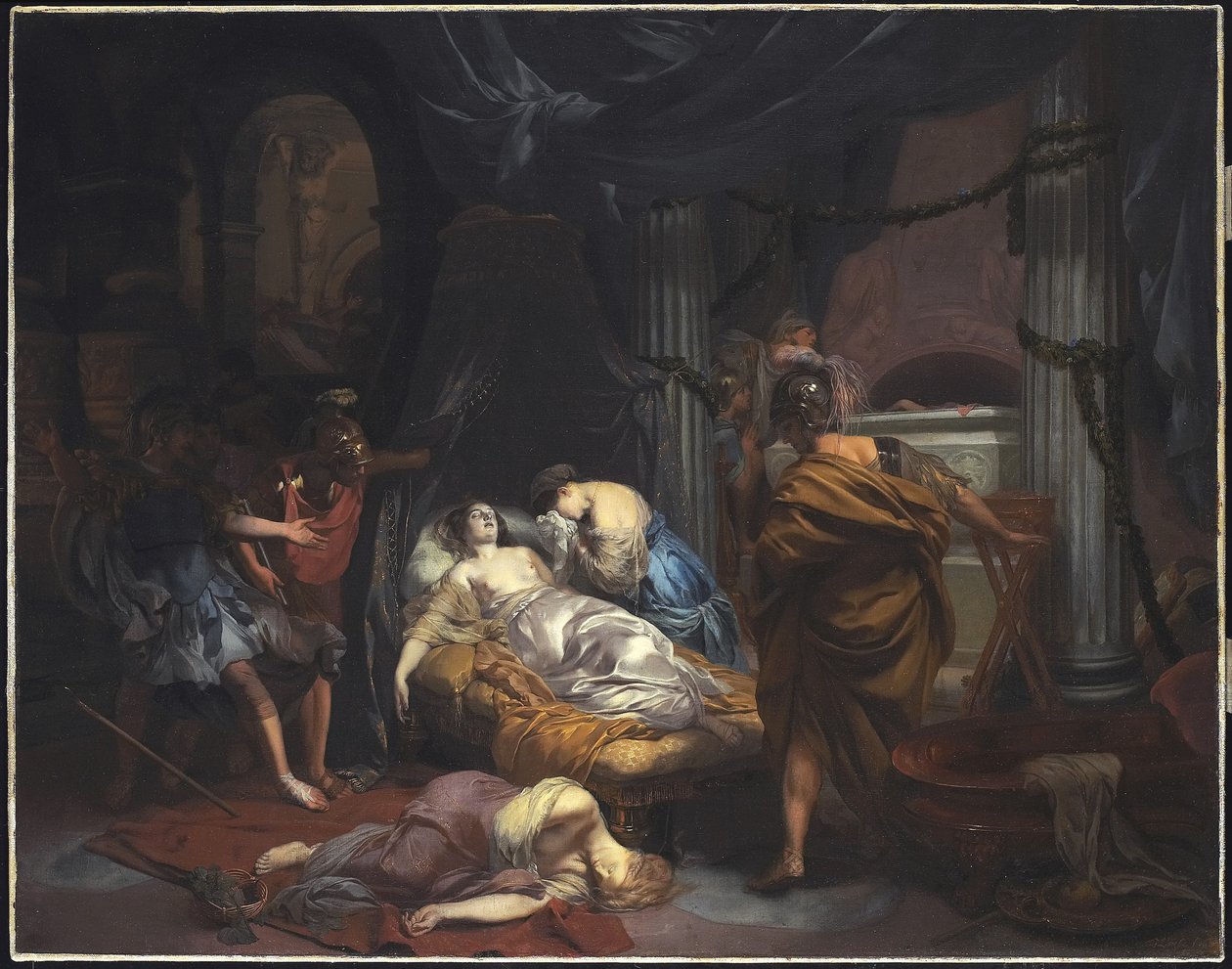 クレオパトラの死、1686