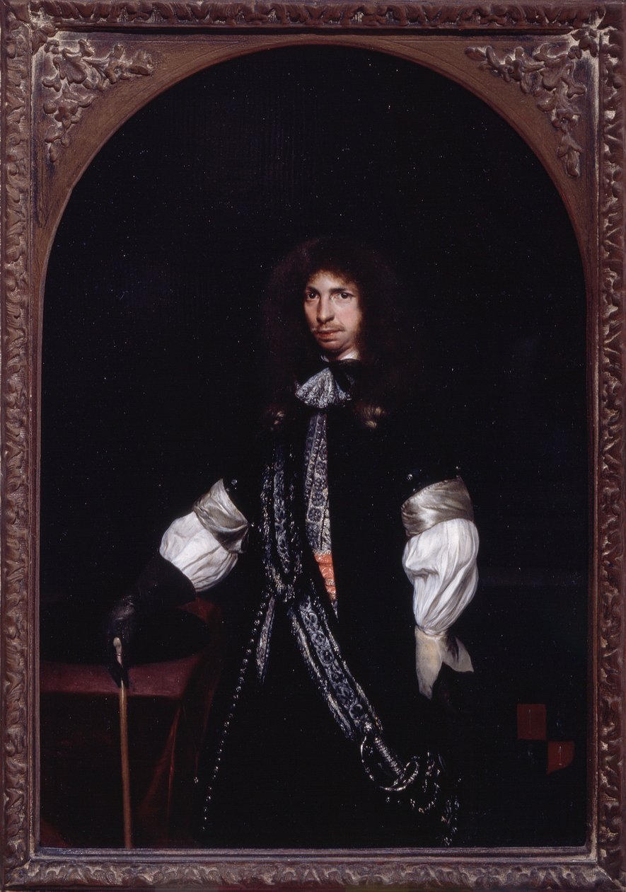 ヤコブ・デ・グラーフ 1674年頃（油彩・パネル） 作： Gerard ter BorchまたはTerborch