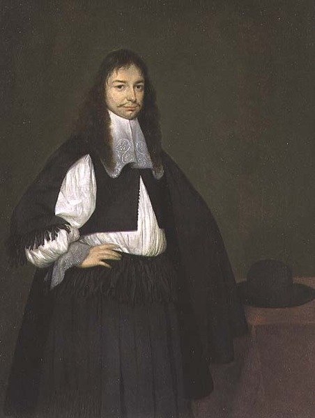 紳士の肖像、c.1667-8（ペアについては64506を参照） 作： ヘラルトテルボルチ