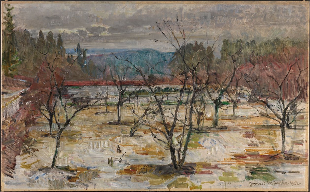 早春 作： Gerhard Munthe