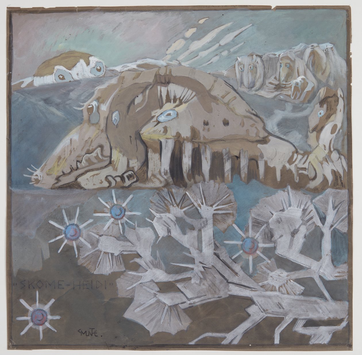 高い山 作： Gerhard Munthe