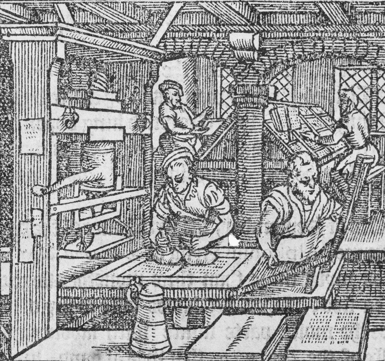 版画ワークショップ 作： ドイツ語学校