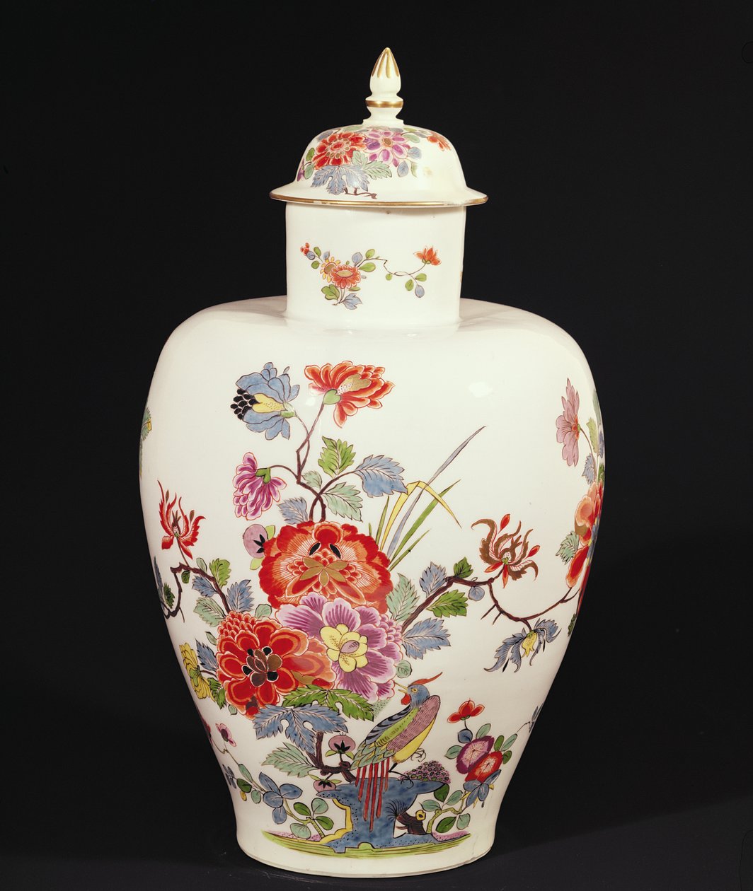マイセン花瓶、1725年頃（磁器） 作： ドイツ語学校