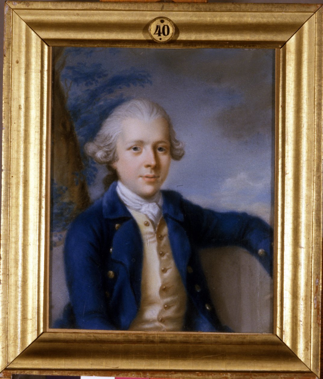 デューク・エルンスト2世の肖像、1768年 作： ドイツ語学校