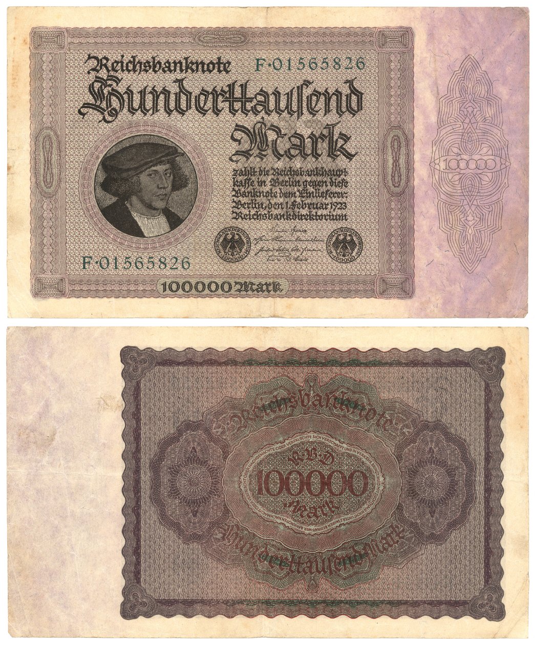 1923年 ドイツマルク紙幣 Yahoo!オークション -「ドイツ マルク 1923」(紙幣) (貨幣)の