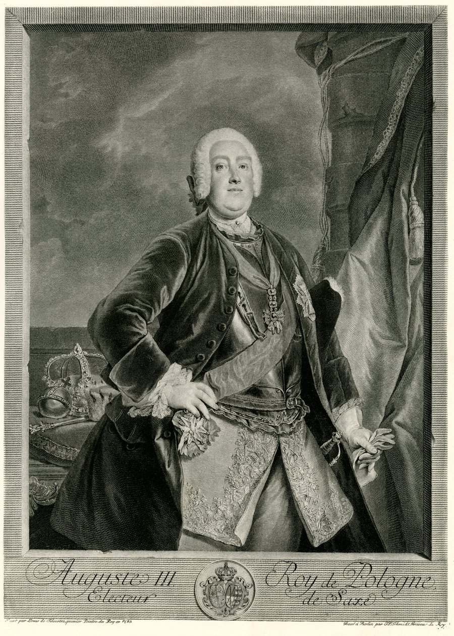 アウグスト3世 (16961763) ポーランド王 (写真提供)