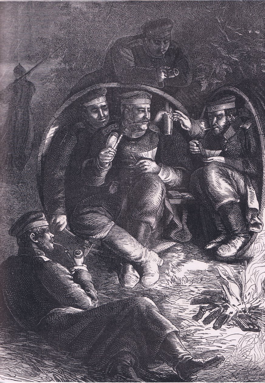 メッツ以前、1890年頃にCassell and Company Limitedから出版されたCassells History of the War between France and Germany (litho) 作： ドイツ語学校