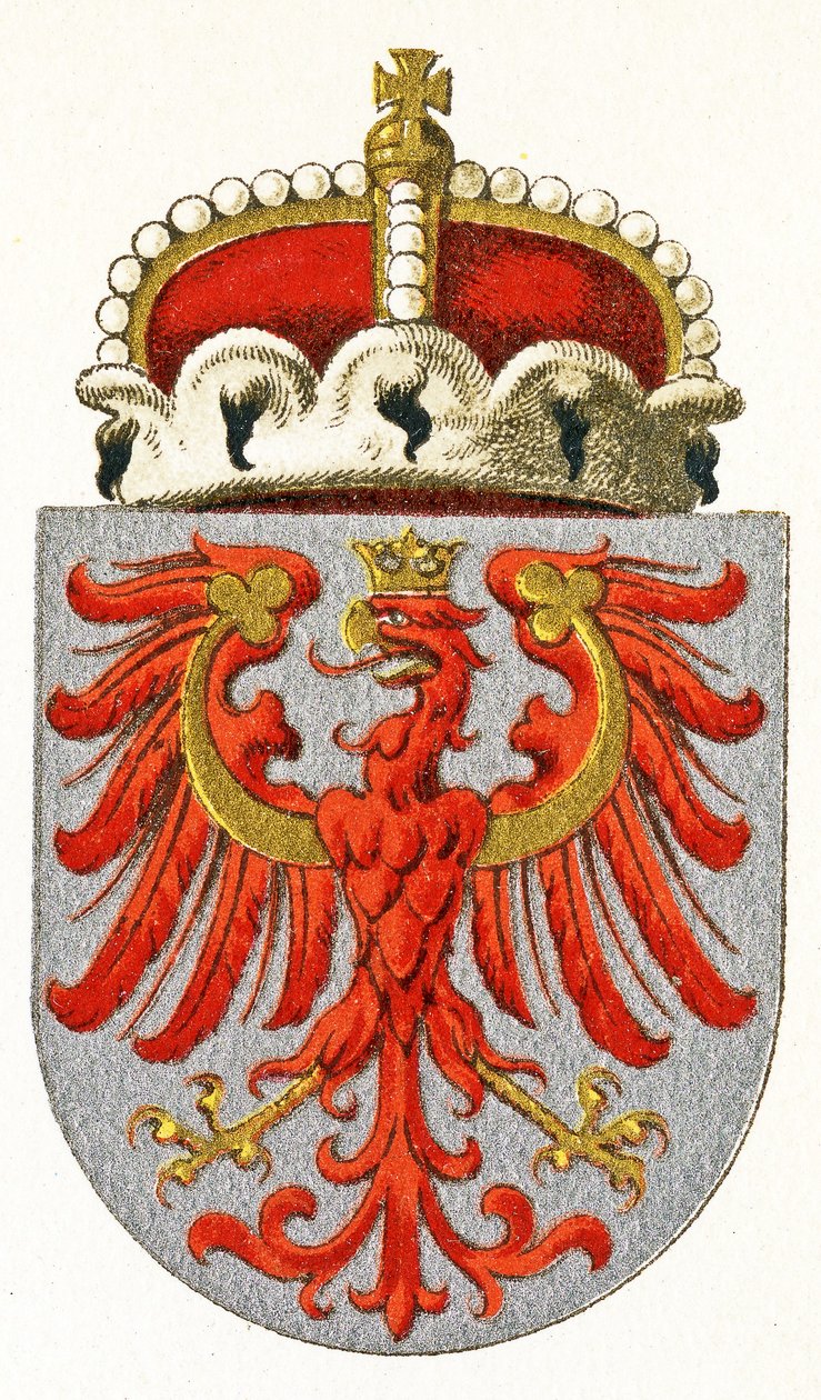 チロルの国章。 1898年頃 作： ドイツ語学校