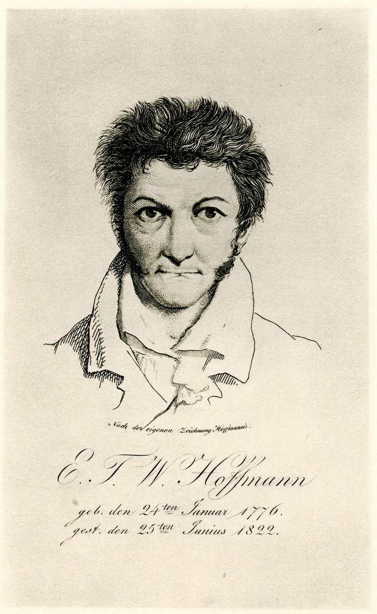 エルンスト・テオドール・アマデウス・ホフマン (1776-1822) 1884-90 (フォトタイプ) 作： ドイツ語学校
