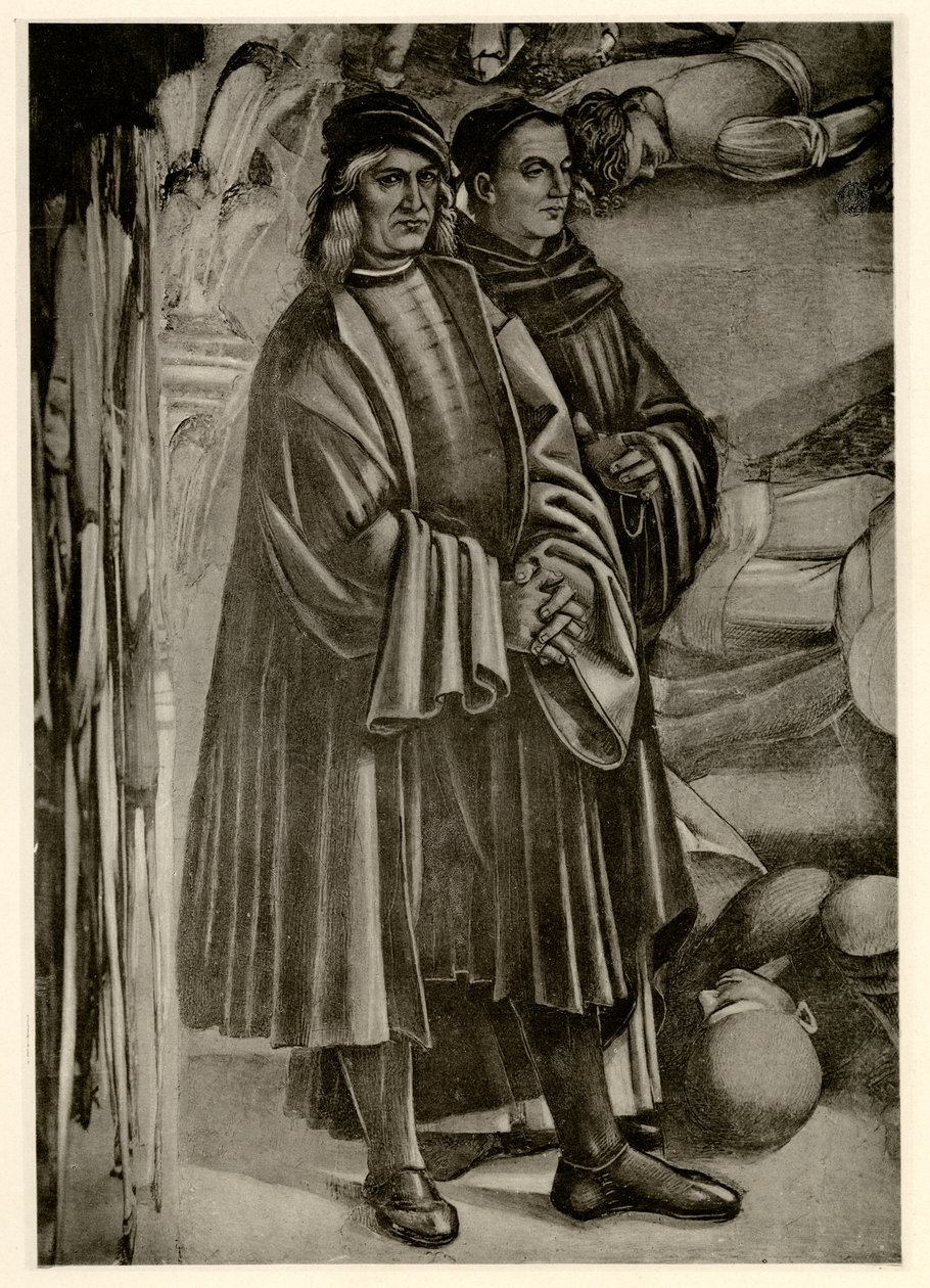 Fra Giovanni Beato Angelico da Fiesole（1387-1455）、Luca Signorelli（1441-1522）、1884-90（フォトタイプ） 作： ドイツ語学校
