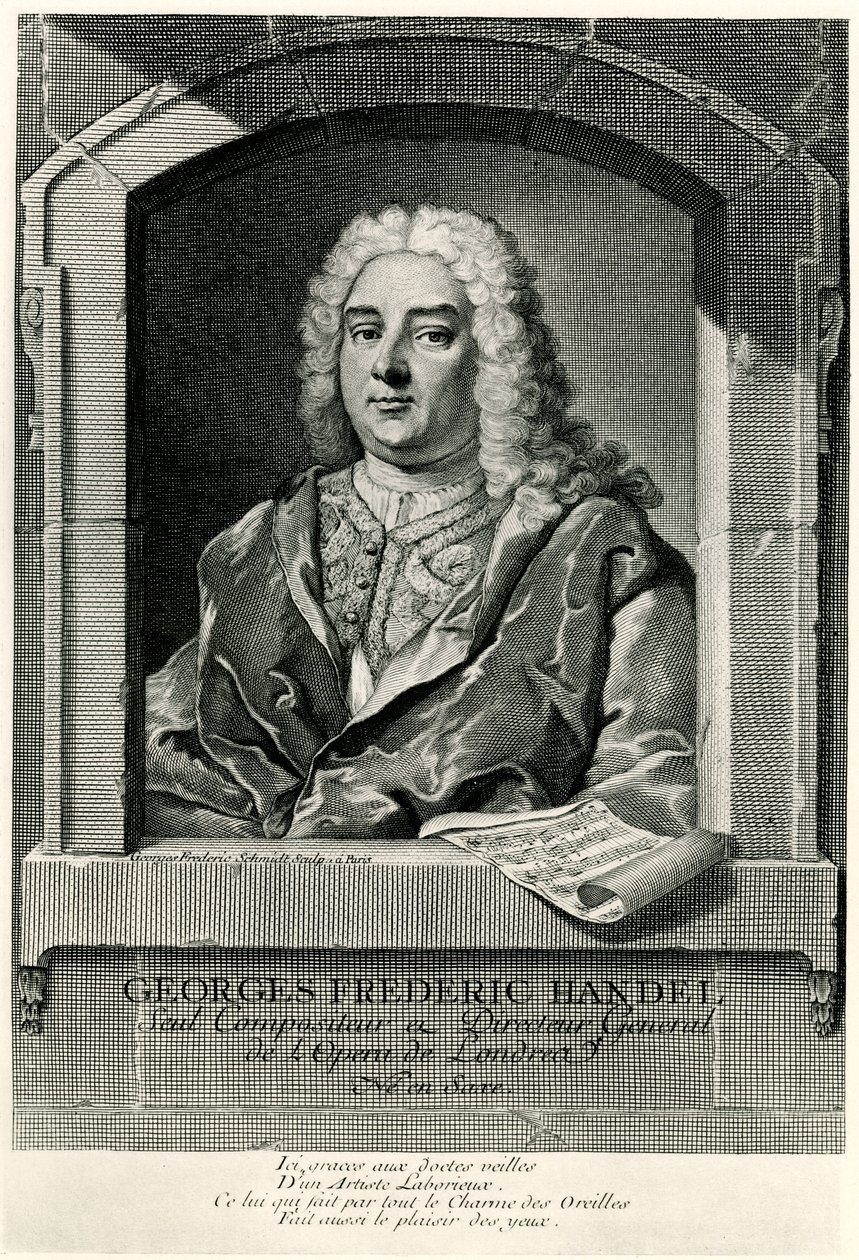 Georg Friedrich Haendel 作： ドイツ語学校