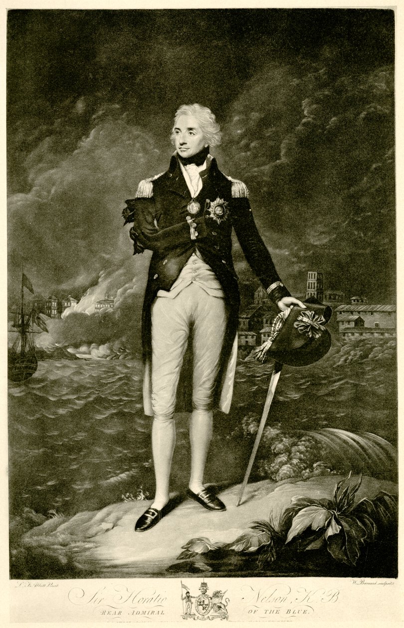 Horatio Lord Nelson、1884-90（phototype） 作： ドイツ語学校