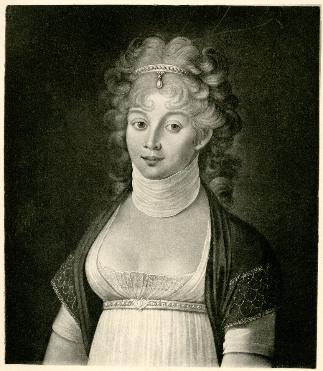 Luise von Mecklenburg-Strelitz、1884-90（フォトタイプ） 作： ドイツ語学校
