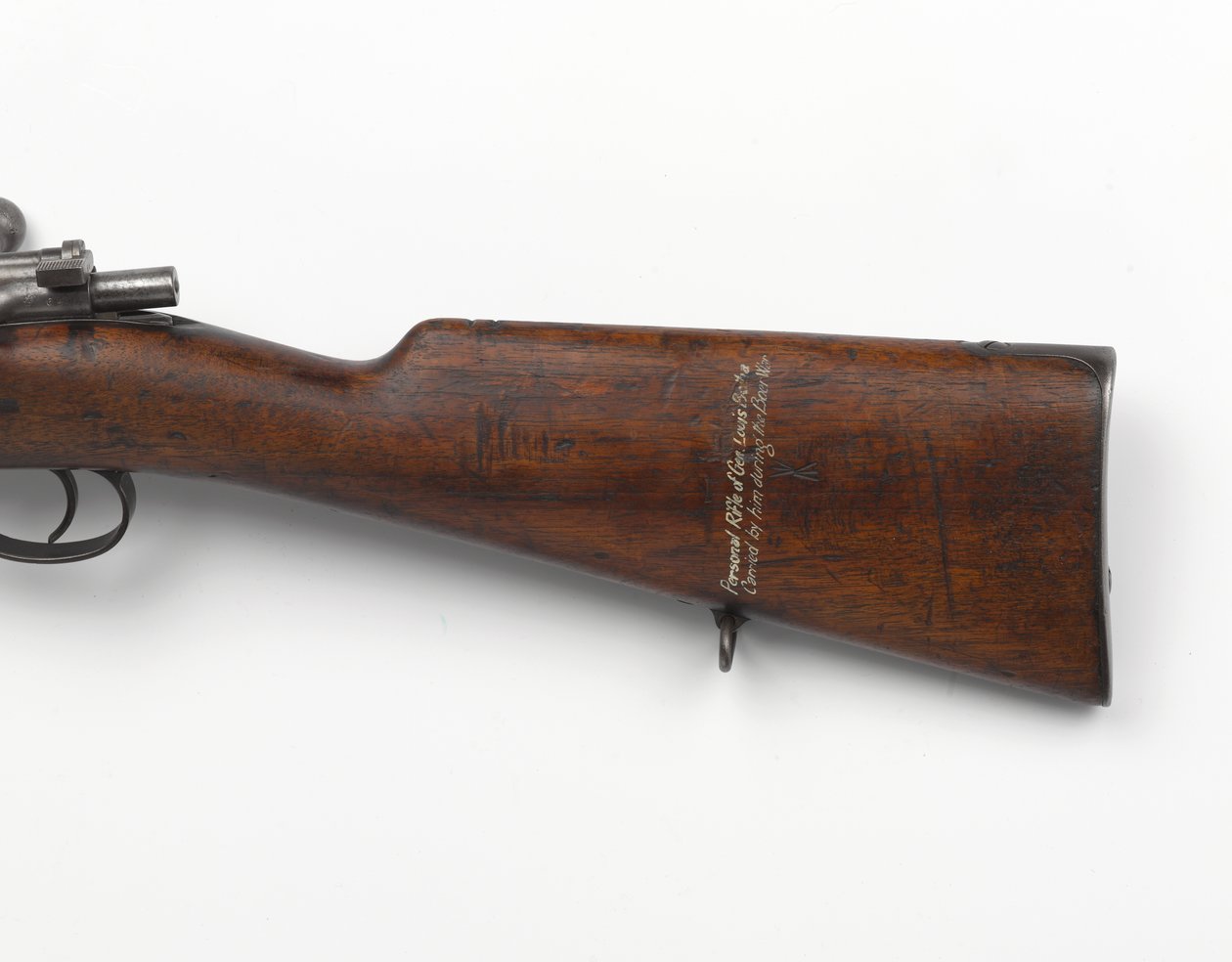 ルイ・ボタ将軍が使用したMauser M1896 7.92mmボルトアクションライフル1896年型 作： ドイツ語学校