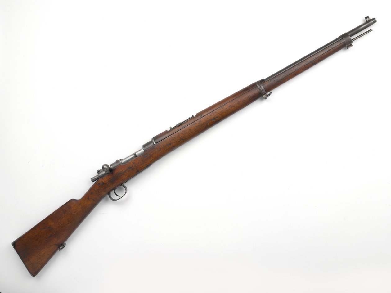 ルイ・ボタ将軍が使用したMauser M1896 7.92mmボルトアクションライフル1896年型 作： ドイツ語学校