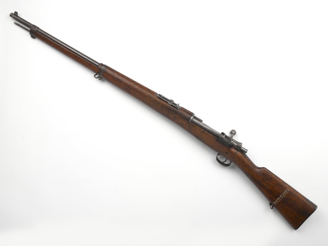 ルイ・ボタ将軍が使用したMauser M1896 7.92mmボルトアクションライフル1896年型 作： ドイツ語学校