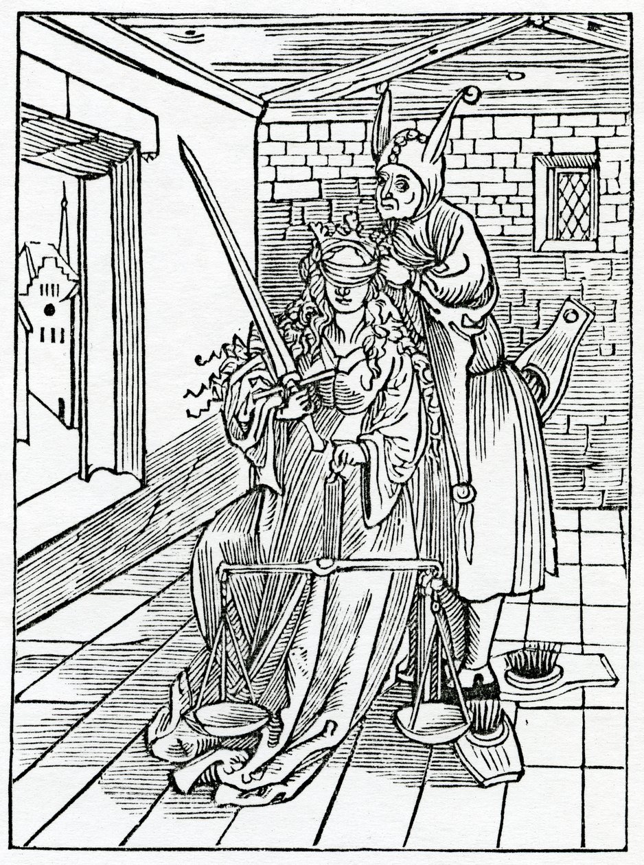 1874年に発行されたエディションからの、アローンのバークレーの英訳「The Ship of Fools」の英訳のイラスト 作： ドイツ語学校