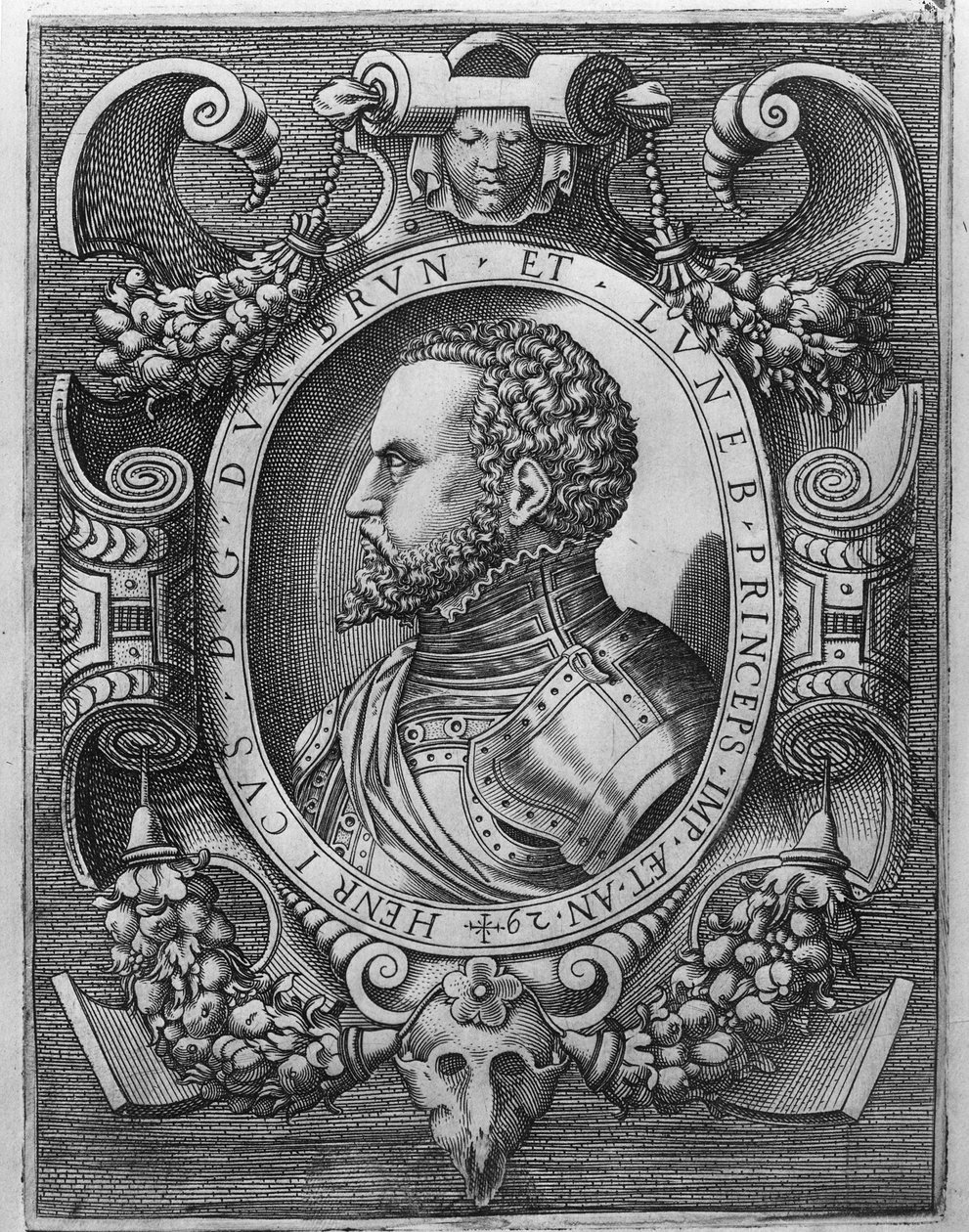 ヘンリー・ザ・ヤンガーの肖像（1489-1568）、ブランズウィック公爵、リューネブルグ公爵、1529年 作： ドイツ語学校