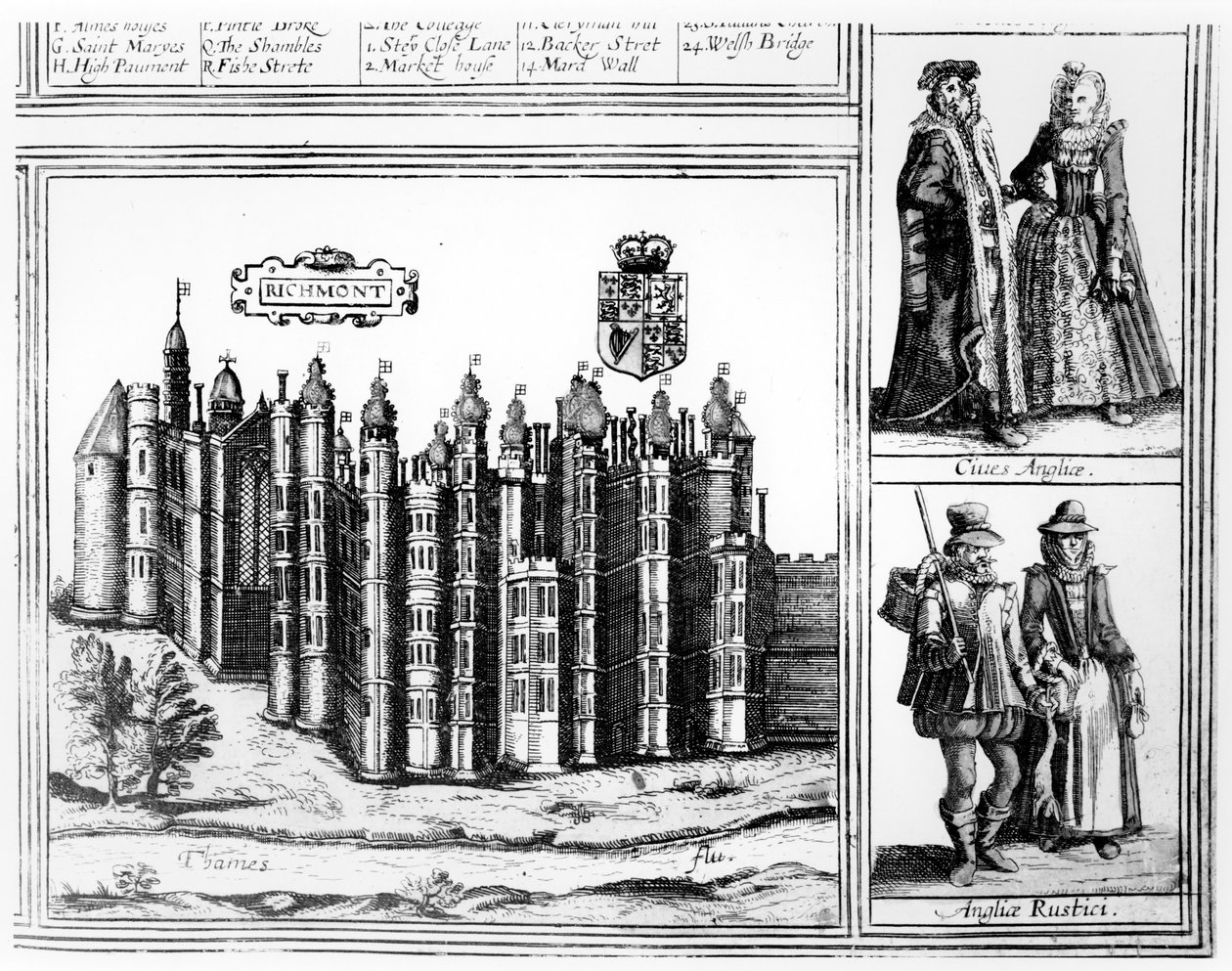 リッチモント、ブラウン＆ホーゲンブルク発行、1617年 作： ドイツ語学校