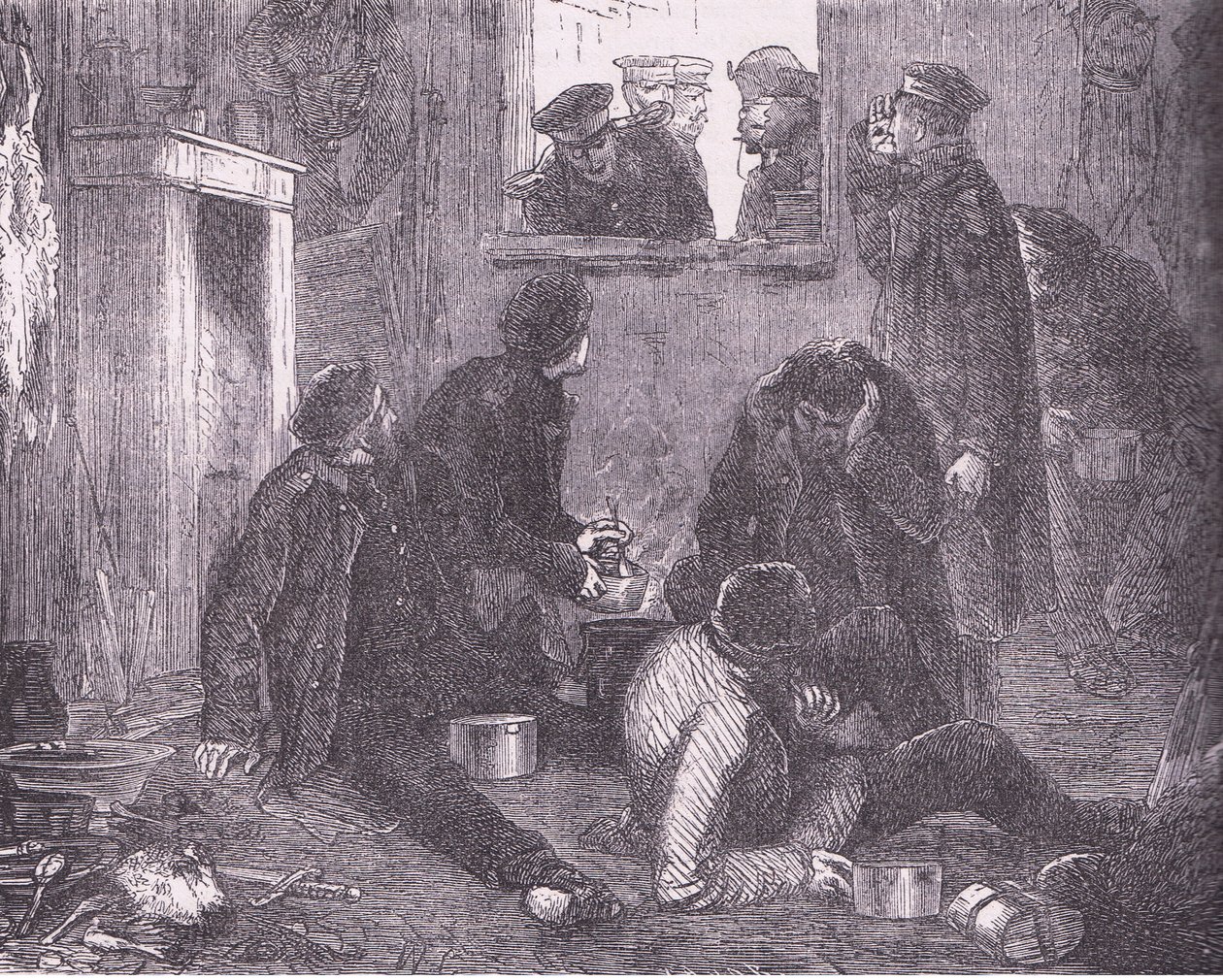 巡回するプロイセン皇太子（Cassells History of the War between France and Germany, published by Cassell and Company Limited, c.1890 (litho) 作： ドイツ語学校