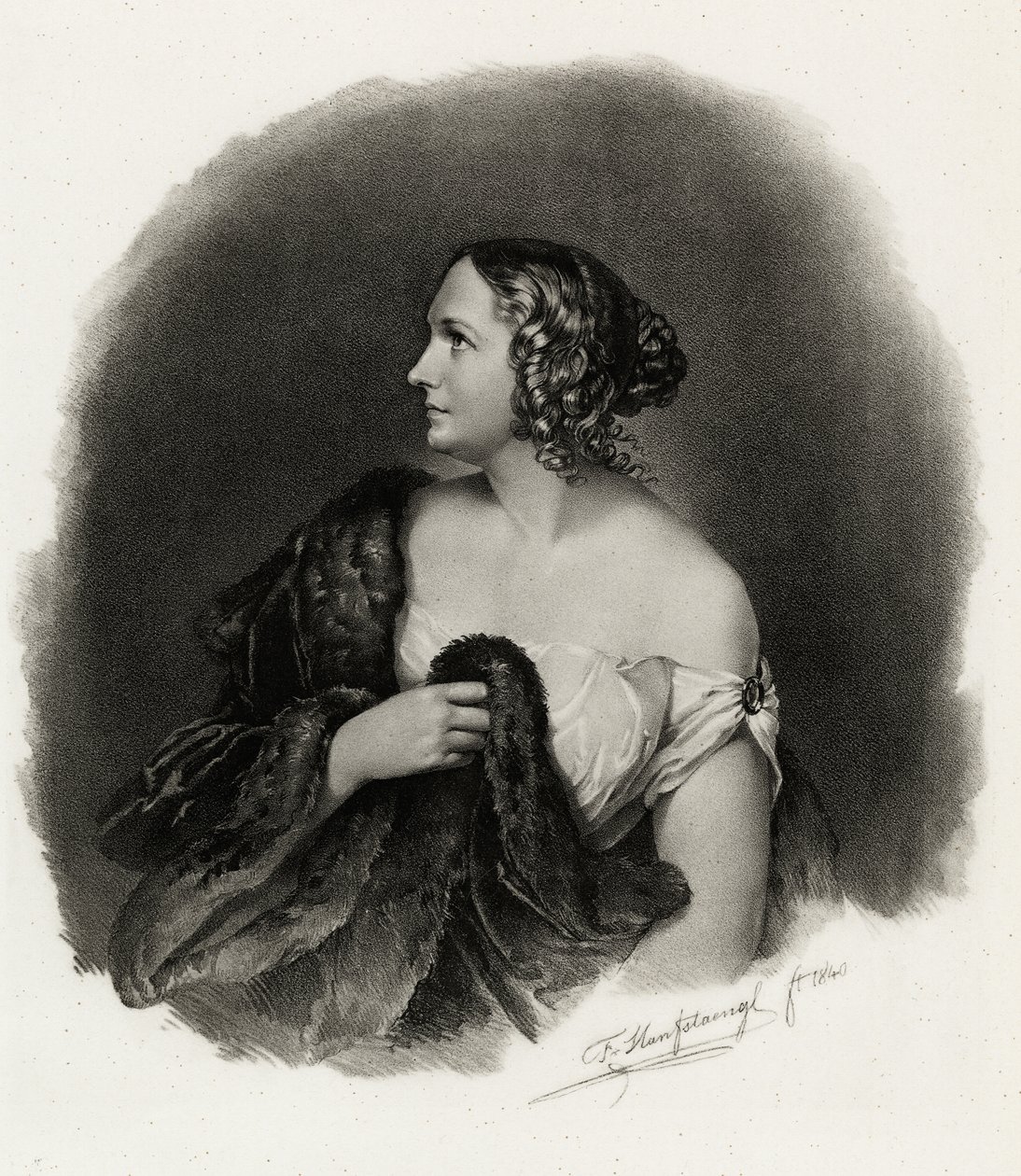 WilhelmineSchröder-Devrient、1884-90（フォトタイプ） 作： ドイツ語学校