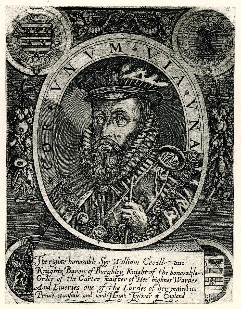 ウィリアム・セシル ロード・バーレイ（William Cecil Lord Burleigh 作： ドイツ語学校