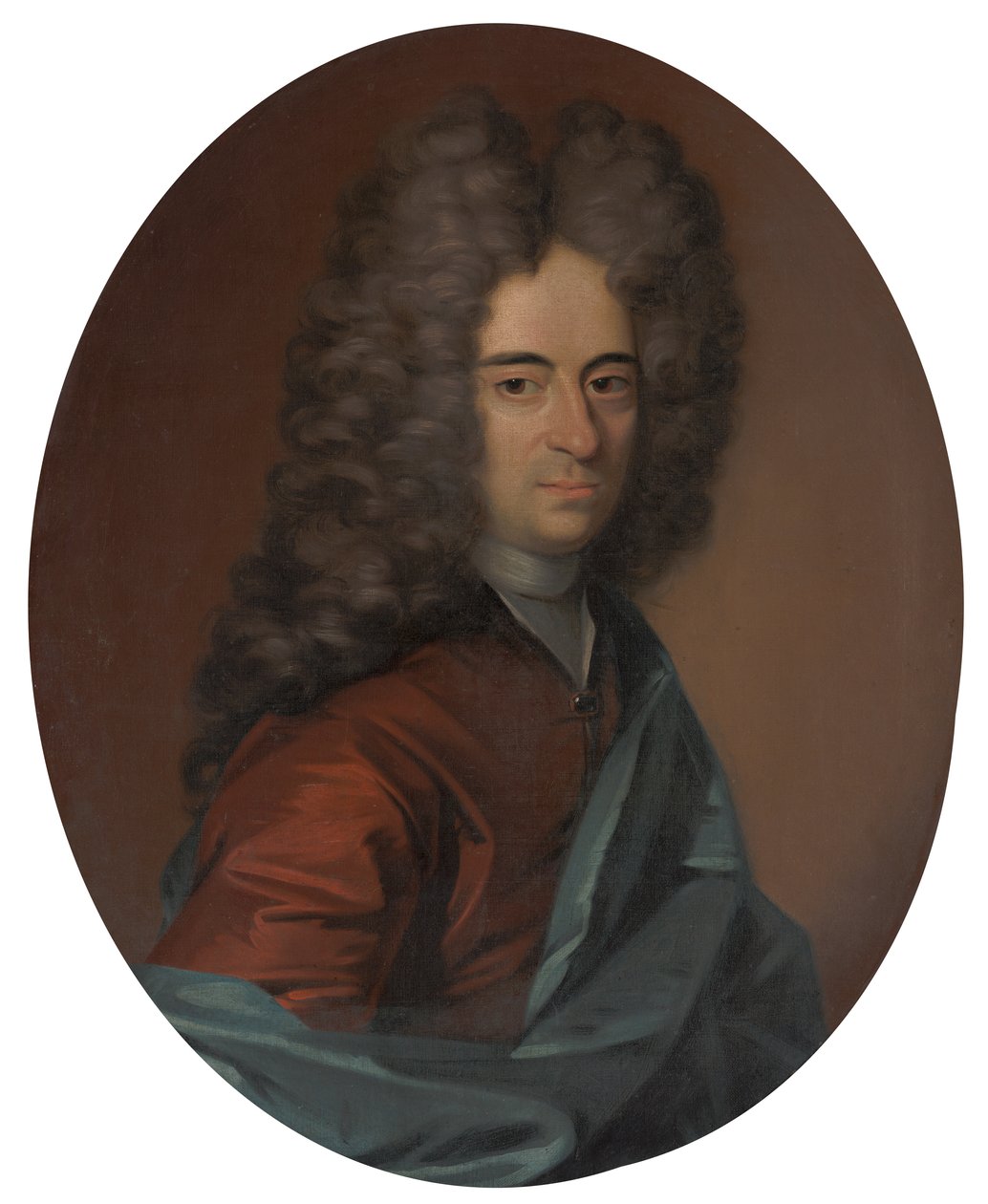 ナイメーヘン市長、おそらくMathias Lambertus Singendonck（1678-1742）の男の肖像 作： ゲリット・アルバーツ
