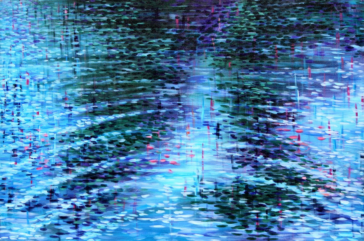 青い湖畔の波紋 作： 