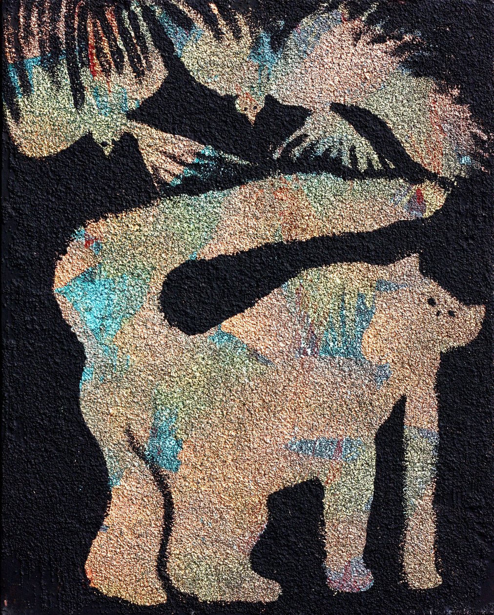  作： 