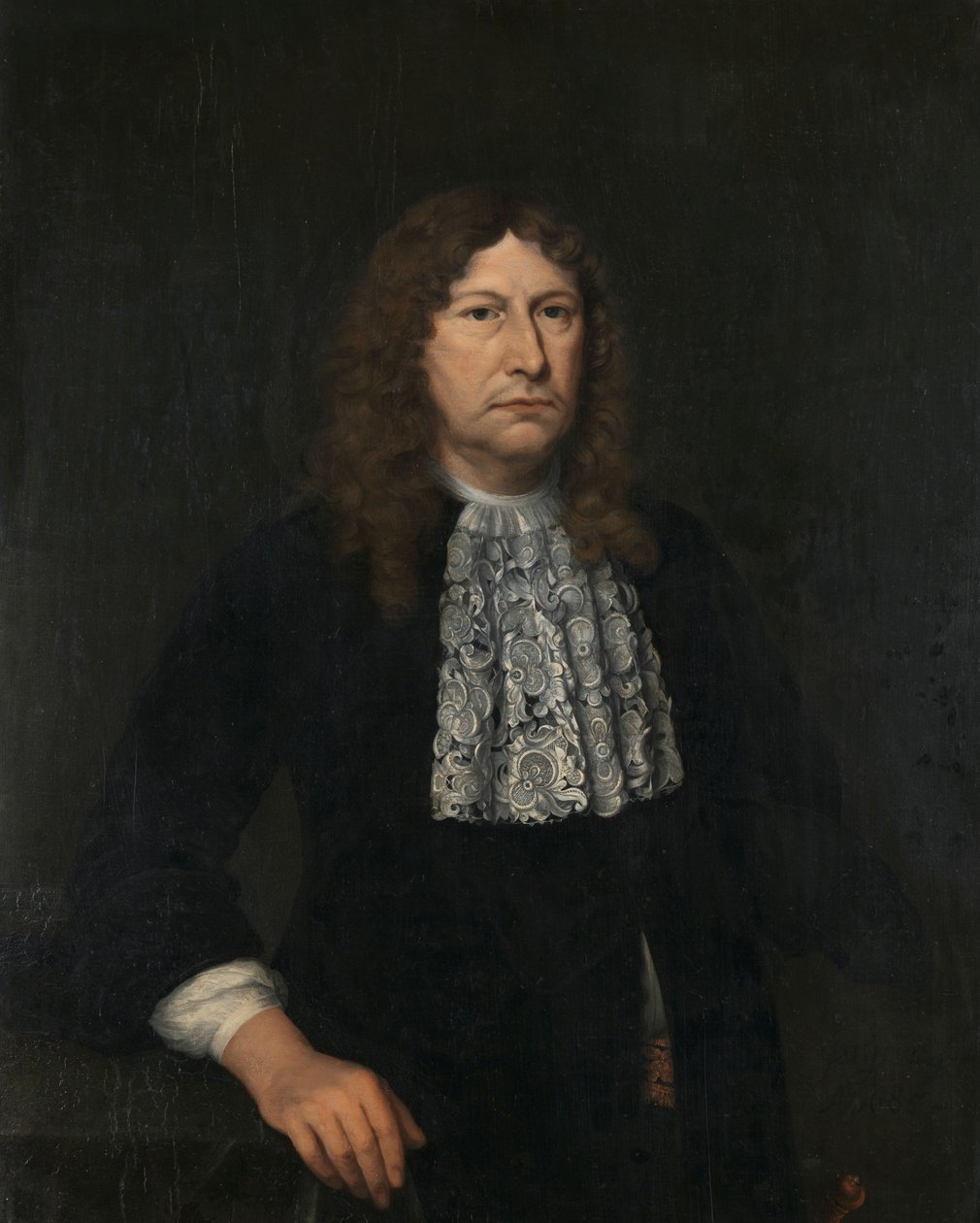 ヨハネス・カンプュイスの肖像 作： Gerrit van Goor