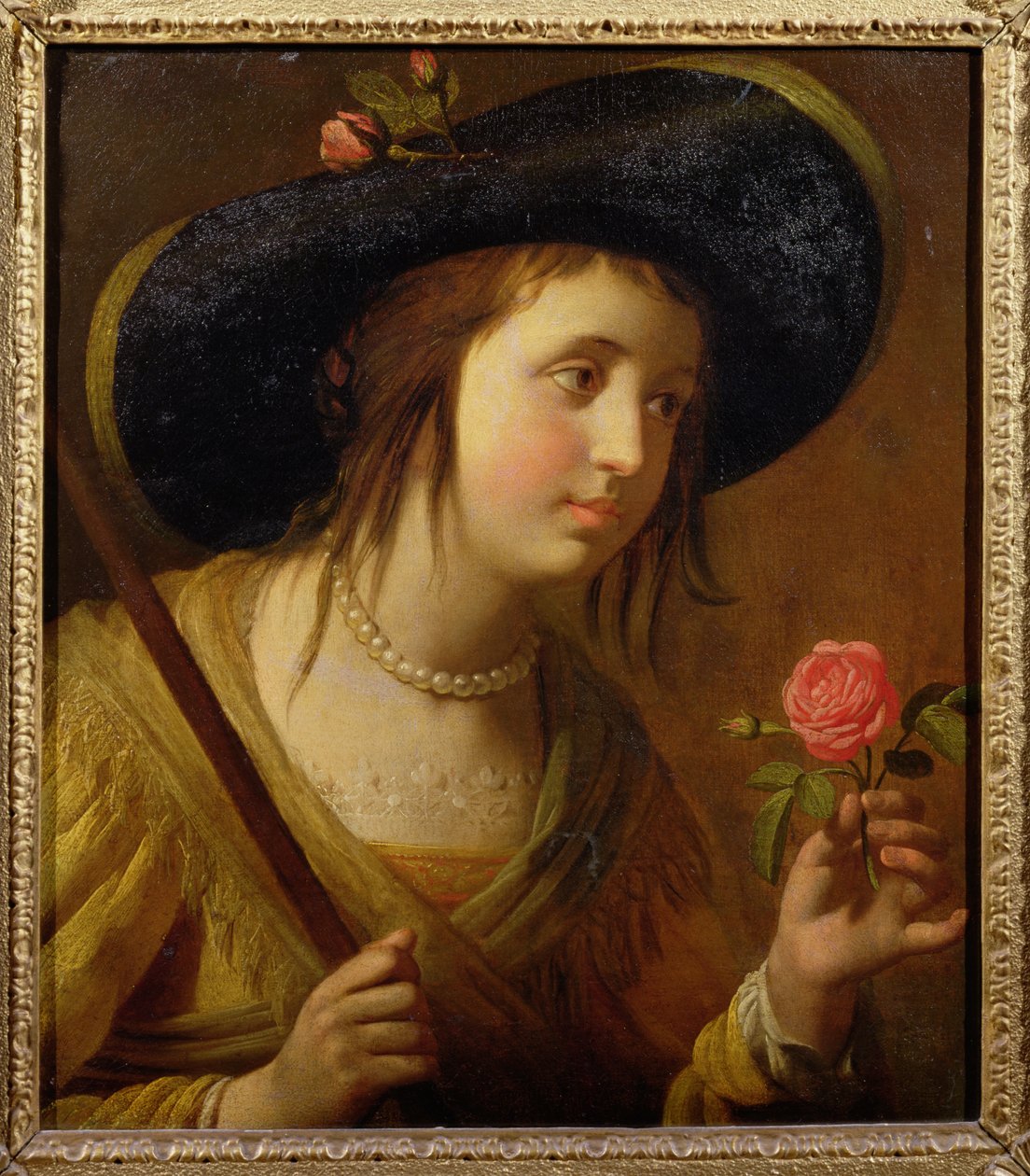 ボヘミアのソフィア王女（1630〜1714年）、羊飼いのジョージ1世の母 作： ゲリット・ファン・ホンソースト