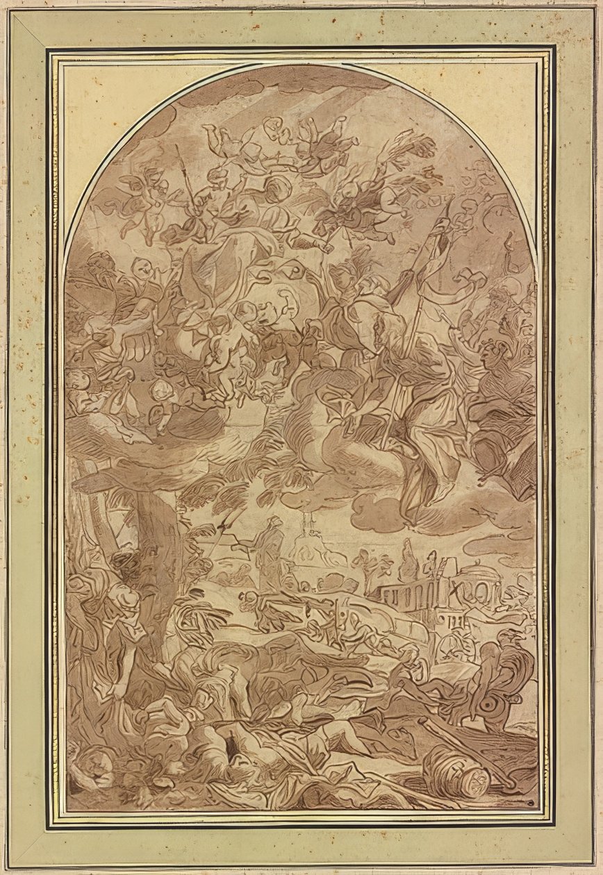 1656年のナポリの大災害 作： ジャコモ・ファレリ