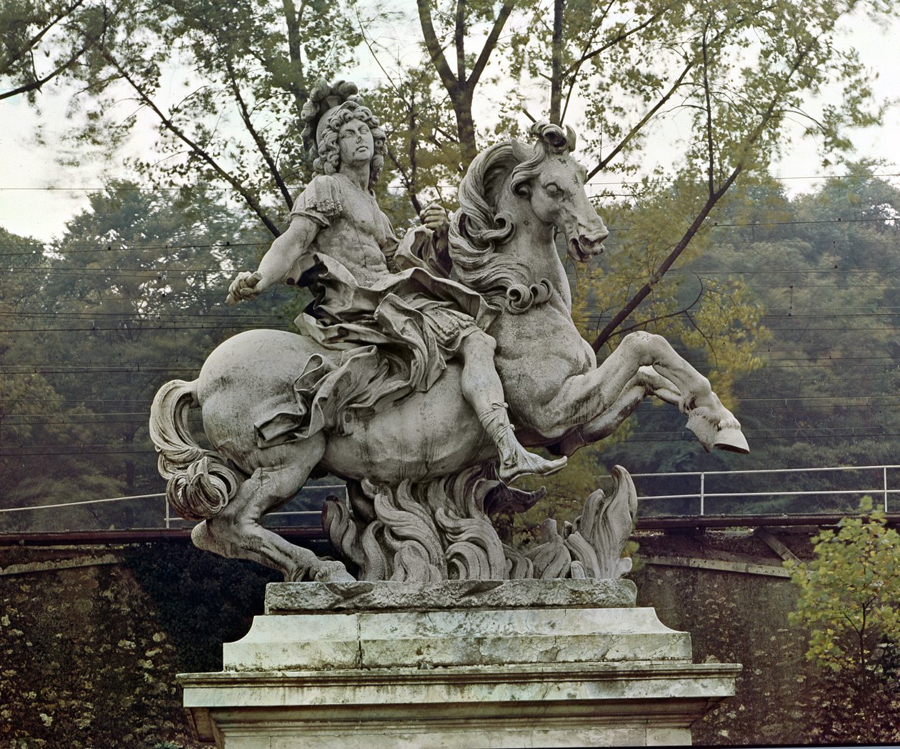 ルイ14世の騎馬の肖像（1638〜1715）（大理石） 作： ジャン・ロレンツォ・ベルニーニ