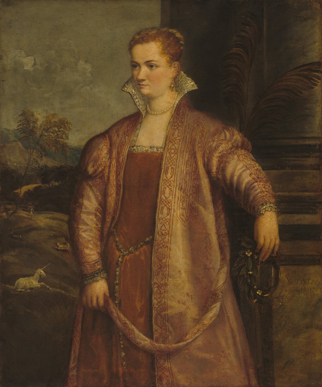 スピリンベルゴのアイリーン、c。 1560年。 作： ジャン・パオロ・ペース