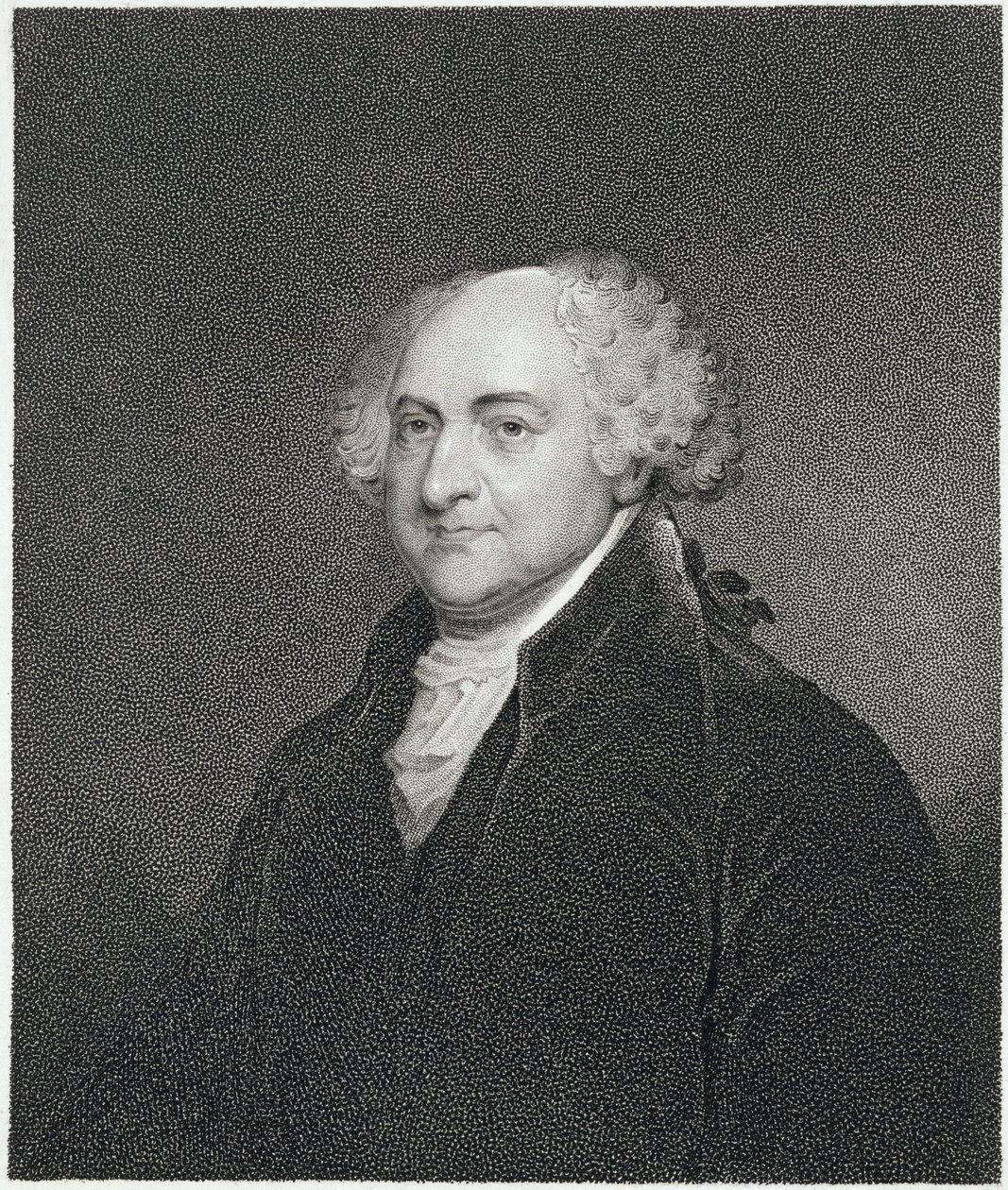 ジョンアダムス、James Barton Longacre（1794-1869）によって彫刻 作： ギルバート・スチュアート