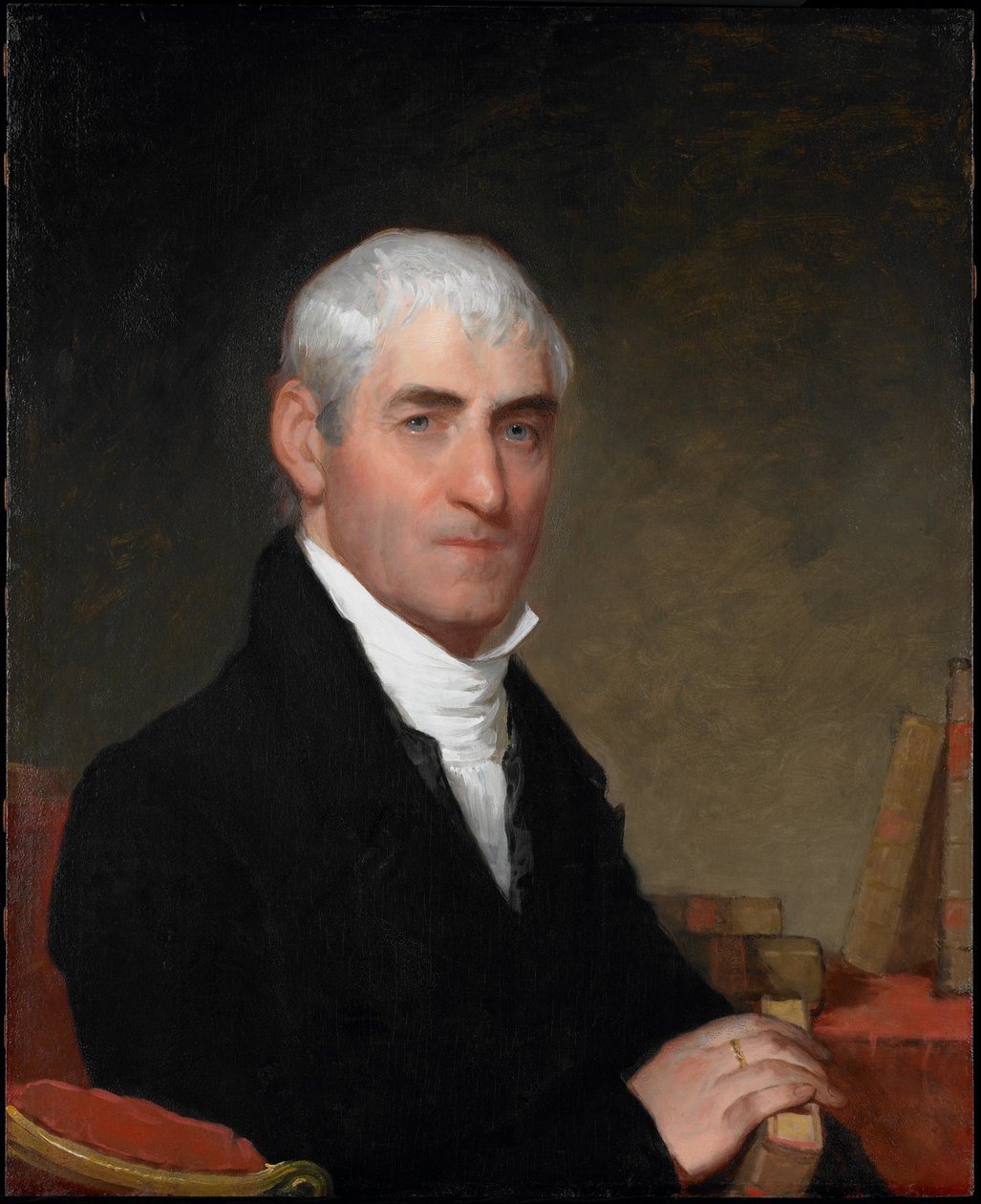 メイン州の裁判官ダニエル・コニーの肖像、c.1815 作： ギルバート・スチュアート