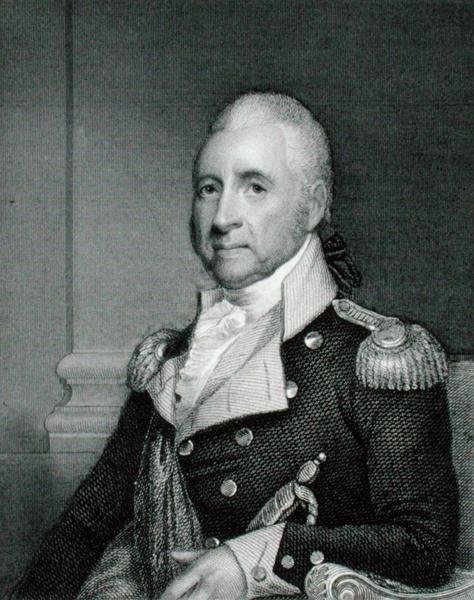 ジョン・ブルックス少将（1752-1825）ジェームズ・ヘリング（1794-1867）の原画をもとにアッシャー・ブラウン・デュラン（1796-1886）が彫刻（エングレーヴィング）。 作： ギルバート（後）スチュアート